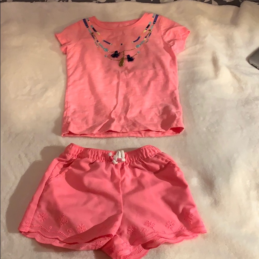 Matching summer set.